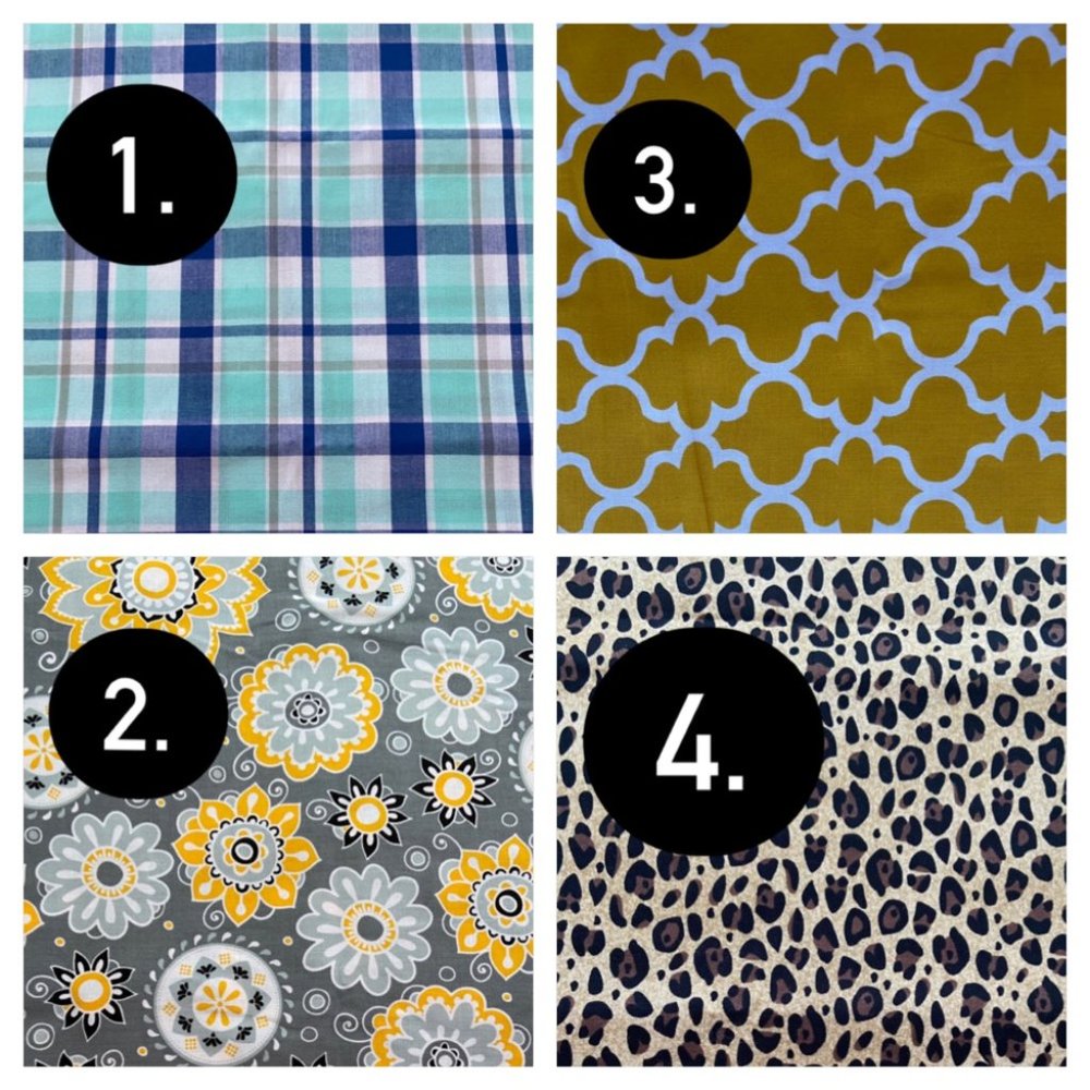 🟦Custom Handmade Reversible Dog Bandanas! - Picture 2 of 14